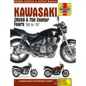 Kawasaki ZR550 ZR750 B/C/D Zephyr (1990-1997) repair manual Haynes - Bild 1 von 7