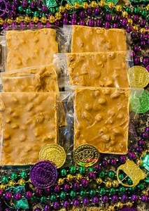🎷🎭⚜️Half Dozen 1pound New Orleans Praline/Pecan Homemade ALL NATURAL Food🎷🎭 - Picture 1 of 9