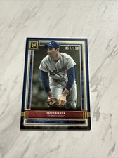 2020 Topps Museum Collection Sandy Koufax Blue #’d /150 QTY