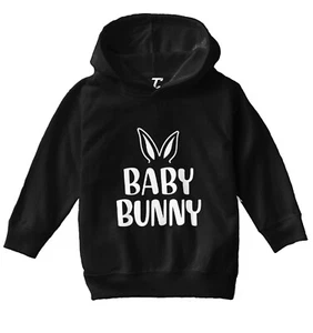 Baby Bunny - Rabbit Ears Easter Holiday Toddler/Youth Hoodie - Picture 1 of 12