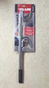 The Club 1103 LX Series Steering Wheel Lock Silver Anti Theft Device Lock & keys - Imagen 1 de 5