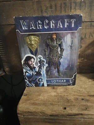 2016 JAKKS PACIFIC--WARCRAFT MOVIE--LOTHAR FIGURE (NEW)  - Image 1 of 4