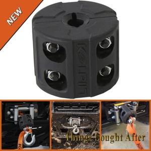 KOLPIN UNIVERSAL BOLT-ON RUBBER WINCH STOP for ATV UTV SxS Cable Guard Stopper - Picture 1 of 4