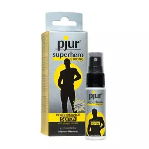 pjur superhero STRONG performance spray - Verzögerungsspray für Männer (20 ml) - Bild 1 von 3