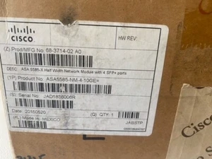 NEW Cisco ASA 5585-X 4-Port 10GE Module ASA5585-NM-4-10GE-V01 - Picture 1 of 1
