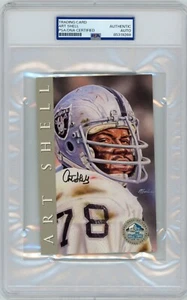1998 HALL OF FAME PLATINUM SIGNATURE SERIES SIGNED AUTOGRAPH PSA ART SHELL - Picture 1 of 2