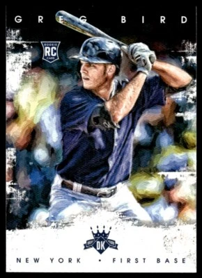 2016 Panini Diamond Kings Greg Bird New York Yankees #151 R55 - Image 1 of 2