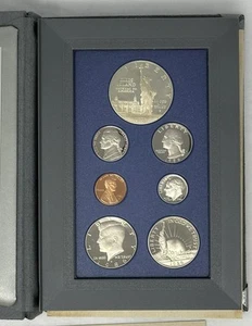 United States 1986 Liberty Prestige Set-Statue of Liberty 100th Anniversary w Bx - Picture 1 of 7