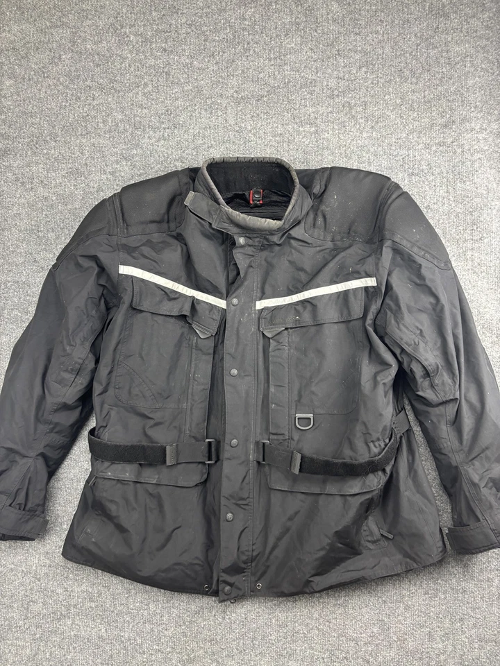 Firstgear Kilimanjaro Jacket Mens 3XL Black Motorcycle Adventure Touring Riding - Image 1 of 4