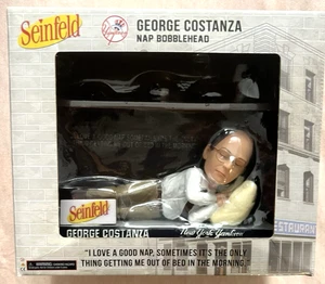 NY YANKEES GEORGE COSTANZA SLEEPING UNDER DESK BOBBLEHEAD SGA 8/21/2025 SEINFELD - Picture 1 of 11