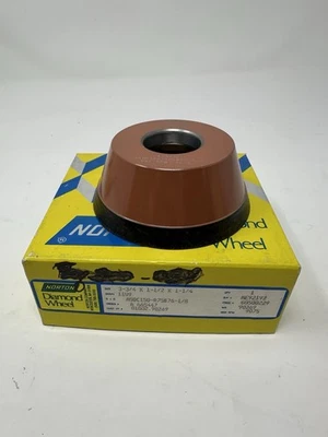 Rueda Norton Diamond 11V9 3 3/4 x 1-1/2 x 1-1/4 ASDC150-R75B76-1/8 665447 Foto 1 de 4