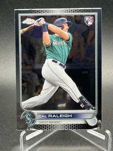 Topps 2022 cromado Cal Raleigh RC "C" #149 Seattle Mariners - Imagen 1 de 2