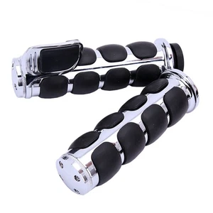 Handlebar Hand Grips Throttle Assist 25mm 1" For Honda VTX 1300 1800 VT 1100 750 - Picture 1 of 8
