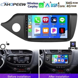 4+64GB Android 15 Apple CarPlay Autoradio Navi GPS RDS Für Kia Ceed JD 2012-2017 - Bild 1 von 16