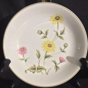 Set Of 4 CASTLECOURT Chrysanthemum Cereal Bowls Floral Japan 7.5”Fine China - Picture 1 of 4