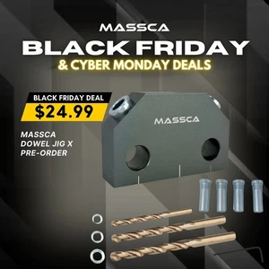 Massca Dübelvorrichtung X für abgewinkelte Dübelverbindungen - Bild 1 von 9