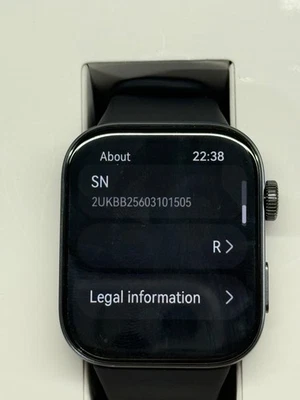 Huawei Watch Fit 3 Black – Used 1 Week, - Image 1 of 4