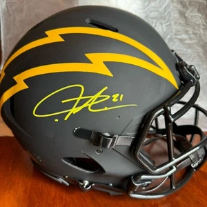 LaDainian Tomlinson Autographed Lunar Eclipse Authentic Helmet Beckett COA - Picture 1 of 8