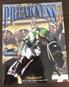 PREAKNESS STAKES 128 OFFICIAL PROGRAM MAY 17 2003 Funny Cide! - Picture 1 of 2