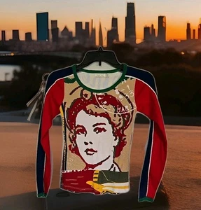 Zara TRF Long Sleeve Youth M Bright Colors The Aviate Rare - Picture 1 of 5