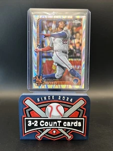 2025 Topps Chrome - Juan Soto #200 RayWave Refractor - Picture 1 of 2