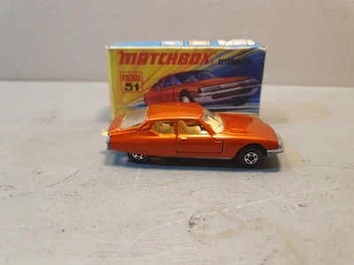 Citroën SM Matchbox Superfast 51d - Photo 1/4