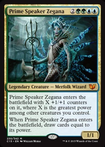 Prime Speaker Zegana - Commander 2015 #230/342 MTG Magic The Gathering - Image 1 of 1