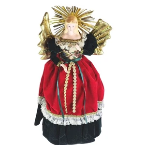 Porzellan Engel Baumspitze Puppe Brinns Vintage 1993 Authentic Collectible Edition - Bild 1 von 14