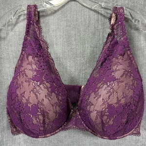 Sujetador Third Love Mujer Talla 38H Encaje Elevación Todo el Día Sumergir Contorno Sujetador Morera - Imagen 1 de 5