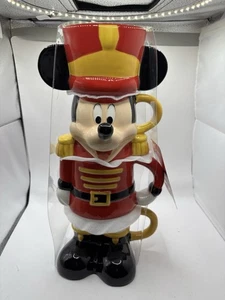 Disney Weihnachten Mickey Mouse Nussknacker 4er Set Stapelbare Tassen Urlaub Neu mit Etikett - Bild 1 von 7