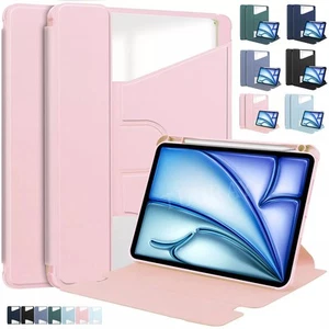Hülle für iPad Air 13" M3 2025 / Air 11" M3 2025 Etui Tasche Bumper Cover 360° - Picture 1 of 58