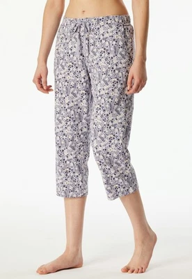SCHIESSER Damen Mix&Relax Hose 3/4 Jerseyhose Pyjamahose Schlafhose 36-48 S-4XL - Bild 1 von 4