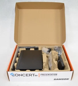 Open Box Samson Concert 99 Wireless UHF Receiver 470-494MHz CB99 Beltpack LM10 - Bild 1 von 16