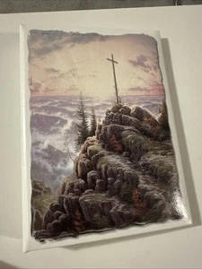 Thomas Kinkade Maler des Lichts Kreuzmappe Bote religiös 6 Ringe - Bild 1 von 15