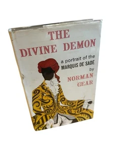 The Divine Demon A Portrait Of Marquis De Sade by Norman Gear 1963 Esoteric - Picture 1 of 3