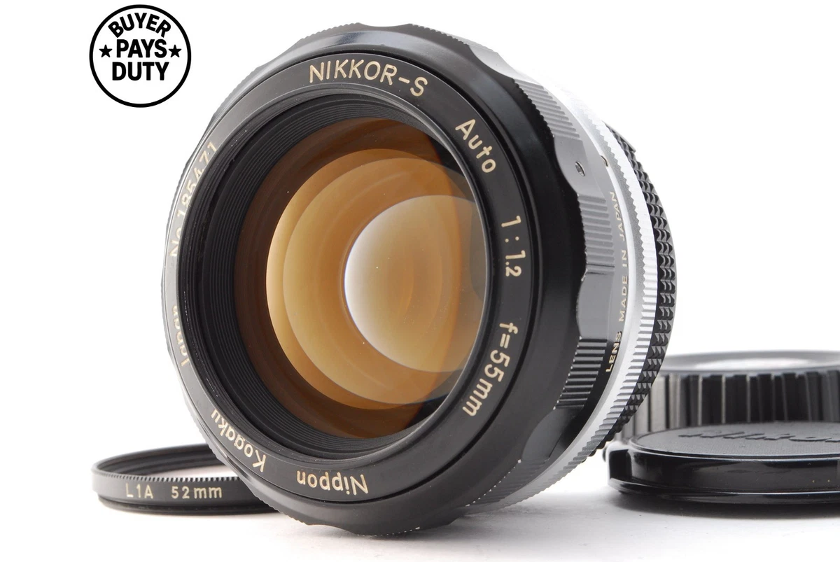 Nikon NIKKOR f/1.2 55mm Focal Camera Lenses for sale | eBay