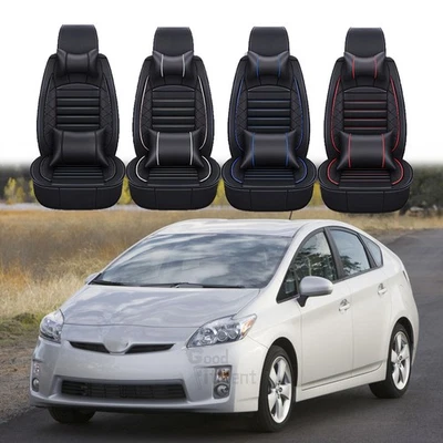Juego completo de protector de cojín delantero trasero de 5 asientos para Toyota Prius enchufable Foto 1 de 4