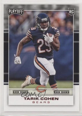 2017 Panini Playoff Rookies Red Zone Tarik Cohen #261 Rookie RC - Image 1 of 2