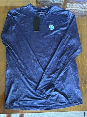NWT MEN'S GREYSON SPORT LS SHIRT, SIZE: S, COLOR: NAVY HEATHER (M30) - Image 1 of 2