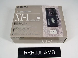 SONY NT-1 Scoopman Micro Digital Cassette Recorder Player IN BOX Tested Working! - Picture 1 of 19