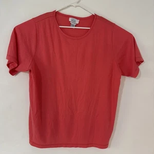 Only Necessities rotes T-Shirt mit Rundhalsausschnitt Größe XL - Bild 1 von 6