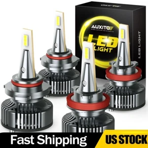 1/2SET 9005+H11 AUXITO Combo LED Headlight Bulbs Hi/Lo Beam Super Bright White T - Picture 1 of 17