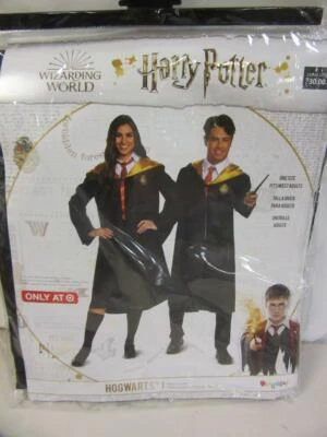 Harry Potter Hogwarts Disguise Adult Halloween Costume Hooded Robe - Image 1 of 4