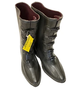 Honeywell Ranger Black 5 Buckle Long Overboots Waterproof T317 Size 13 - Picture 1 of 8
