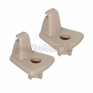 SET 2 SUN VISOR HOOK CLIP FOR CHRYSLER 300 300C DODGE CHARGER MAGNUM 05-09 - Bild 1 von 6