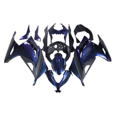 Chameleon Purple Fairing Kit For Kawasaki Ninja 300 EX300R 2013-2017 Bodywork - Image 1 of 4
