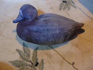 Vintage Plasti-Duk aufblasbarer Gummi Wasservögel kleiner Scaup Ente Köder - Bild 1 von 6