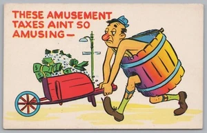 Greeting Card From East Waterford, Pennsylvania, USA, Vintage Post Card - Picture 1 of 2