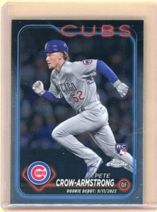 Pete Crow-Armstrong - 2024 Topps Chrome Update - RC Debut #USC158 - Cubs - Picture 1 of 2