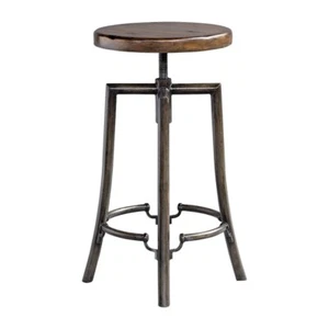 Uttermost Westlyn Industrial Bar Stool - 25898 - Picture 1 of 1